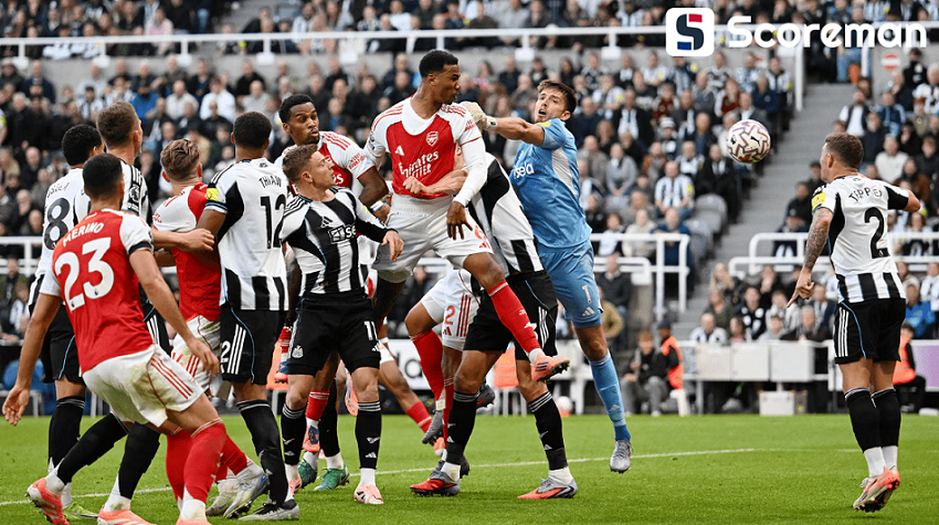 아스널, 뉴캐슬 원정서 2-1 역전승... '메리노-마갈량이스 극장골'